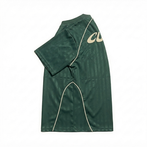 Camiseta de Fútbol Retro Personalizada Verde Vintage, Camiseta de Fútbol con Estampado por Sublimación, Ropa Deportiva de Manga Corta - Product Image 2