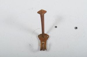 Porte-manteau, sacs et serviettes élégant en métal brossé à double crochet robuste pour maisons modernes - Product Image 3