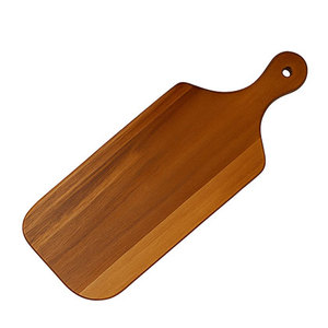 Planche à découper Skyjoy en bois d'acacia durable, lot de 10, avec poignée, épaisseur 1,5 cm, pour la cuisine, la viande, le fromage, les plateaux de charcuterie - Product Image 3