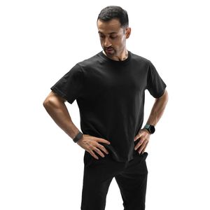 Men's <b>Charcoal</b> Grey Short Sleeve Crew Neck <b>T</b>-<b>Shirt</b> Relaxed Casual Basic Tee Soft Comfortable Daily Tee Top for Sports Workout - Product Image 1