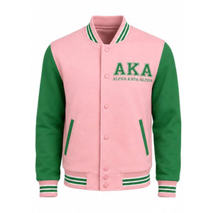 Chaqueta Universitaria Varsity 2027 al por Mayor para Hombre, Talla Grande, Ropa Griega, Logotipo Personalizado, Chaqueta Universitaria Letterman Regular - Product Image 5