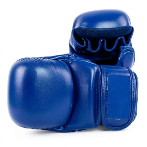 ถุงมือ MMA สำหรับการฝึกซ้อมมวยปล้ำแบบผสมผสาน ถุงมือฝึกซ้อมศิลปะการต่อสู้แบบผสมผสานระดับมืออาชีพ แผ่นรองรับแรงกระแทก ป้องกันข้อมืออย่างมั่นคง แบบเปิดนิ้ว - Product Image 1
