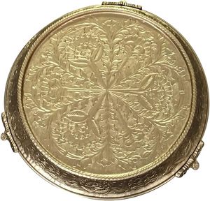 Elegante Soporte Redondo para Pastel de Acero Inoxidable Ecológico para Exhibición de Postres en Eventos y Cenas de Gala - Product Image 1