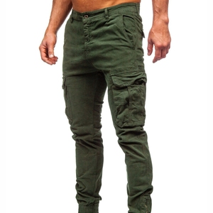 Pantalones Cargo Casuales para Hombre, Pantalones Cargo Personalizados, Pantalones Cargo Premium de Corte Relajado, Multibolsillos, Ropa Urbana para el Día a Día, Marca Privada - Product Image 5