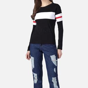 T-shirt en coton pour femme avec logo personnalisé, T-shirt basique uni à manches courtes pour femme, T-shirt oversize tendance streetwear pour femme - Product Image 5