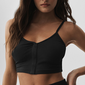 เสื้อกล้ามออกกำลังกายสำหรับผู้หญิง แขนกุด ชุดกีฬา ชุดออกกำลังกาย - Product Image 5