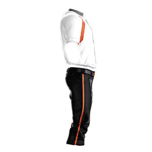 Maillot de baseball personnalisé pour homme Econex Sports, vert marine, impression par sublimation, respirant, 100% polyester, taille adulte 14, fusion sans couture - Product Image 2