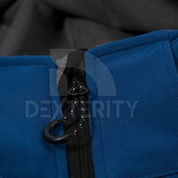 Veste softshell à capuche en toile de haute qualité, fabriquée au Pakistan, design personnalisé pour hommes, logo sur le devant