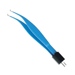 Pinces bipolaires de précision à baïonnette, pointe antiadhésive de 1,0 mm, longueur de 20,0 cm, équipement chirurgical médical avancé - Product Image 4