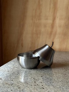 Stainless Steel Food <b>Container</b> Round Polished Minimalist Kitchen Tableware Durable Storage Jar apple shape luxury type - Product Image 2