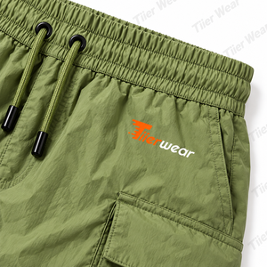 Pantalon de jogging imperméable en toile premium pour homme, résistant à l'eau, léger, pour l'entraînement, le sport et le style urbain - Product Image 5