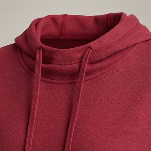 Sweat à capuche personnalisé avec logo pour femme, effet délavé, cordon de serrage, haute qualité, pull tendance, streetwear sur mesure, molleton pur coton - Product Image 4