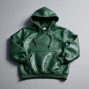 Sweat-shirt à capuche unisexe avec logo personnalisé, fermeture éclair intégrale, coupe ample, style streetwear, veste à capuche décontractée, vêtements de mode - Product Image 3