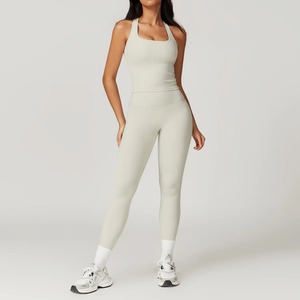 Luxury Yoga Set Premium Quality Fitness Training Outfit Lightweight Breathable Stretchable Activewear - Product Image 1