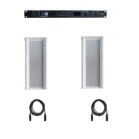 Système de sonorisation pour auditorium, bar, salle de conférence, salle de cours, amplificateur commercial, ensemble de haut-parleurs