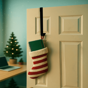 CIFbuy Ghirlanda Gotica di Halloween per Porta, Decorazione Natalizia per Casa e Ufficio, Compatibile con Servizio di Ritiro Temu su TikTok - Product Image 4