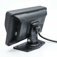 Cámara de Visión Trasera para Auto AHD de 7 Pulgadas y 5 Canales con Pantalla Dividida, Impermeable IP68, Visión Nocturna, Control por Voz y Monitor DVR MP5
