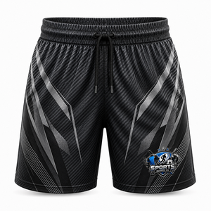 Pantalones Cortos de Fútbol de Nueva Llegada, Ligeros, de Tejido de Poliéster, Transpirables, Flexibles, de Secado Rápido, para Deportes Atléticos - Product Image 1