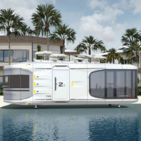 Capsule spatiale détachable en structure acier, cabine de sommeil étanche avec code QR pour aéroport, hôtel, e-sport et camping en plein air