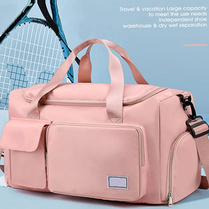 Bolsa de Viaje Deportiva de Lujo Personalizada, Bolsa de Yoga y Gimnasio, Portátil, con Separación para Ropa Húmeda y Seca, con Logotipo - Product Image 4