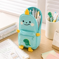 Estuche de Lápices con Diseño de Animal de Dibujos Animados, 3D, de Lona, con Cierre de Cremallera, Multiusos, para Cosméticos y Maquillaje, Marca HAUHWA