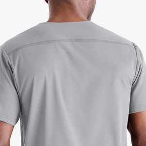 Uniformes Médicos Unisex, Blusas Tejidas de Poliéster para Uso Hospitalario, Camisas con Detección de Agujas - Product Image 6