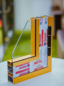 Shalumi เฉพาะส่องแสงโปรไฟล์การอัดขึ้นรูปอลูมิเนียมสีเหลือง - Product Image 5