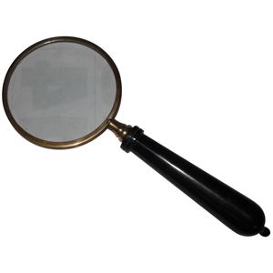 Artisanat indien de haute qualité nouveau Design 2025 vente en gros Vintage Look oeil verre métal loupe Bronze couleur Design Antique - Product Image 1