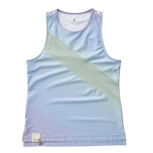 Débardeurs de sport personnalisés OEM/ODM avec logo sublimé, col rond, pour marathon, en maille polyester, vêtements d'entraînement pour hommes - Product Image 1