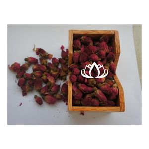 BEST SELLER 2026 Premium <b>Dried</b> Rose Buds for Tea Brewing and Dessert Decoration, Carefully Selected Fragrant <b>Petals</b> - Product Image 1