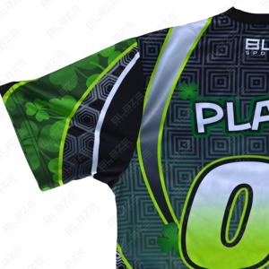 Custom Crew Neck Softball Jersey - Full Printed Sublimated Team Uniform, Moisture Wicking Training Shirt, OEM Wholesale Factory - Product Image 5