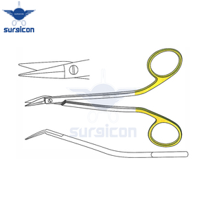 Ciseaux chirurgicaux Walter 14 cm / 5-1/2 pouces TC Gold, acier inoxydable de qualité supérieure, instrument de coupe de précision - Product Image 6