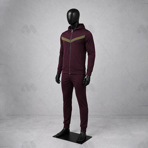 High Quality Winter Casual Fleece Sweatshirts Sweatpants Tracksuits Set Custom <b>Men</b> Regular Fit Solid Printed Streetwear - Product Image 3