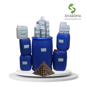 Aceite Esencial de Cubeb 100% Puro Destilado al Vapor para Formulación de Fragancias Industriales, Aplicaciones Cosméticas, Producto Aromático - Product Image 5