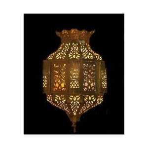 Lanterne de Noël et de mariage en acier inoxydable faite à la main de qualité supérieure, porte-bougie décoratif suspendu pour jardin - Product Image 1