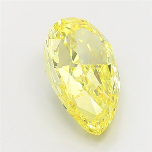 เพชรคุณภาพสูง เกรด IGI สีเหลืองสดใส ระดับ Fancy Vivid Yellow  แบบ CVD Type 2A  คุณภาพเยี่ยม ให้ประกายวิบวับ โดดเด่น เหมาะสำหรับเครื่องประดับ  ได้รับการรับรองแล้ว - Product Image 4