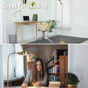 Lampe de sol d'angle LED intelligente à intensité variable avec fonction mémoire pour maisons modernes - Product Image 6