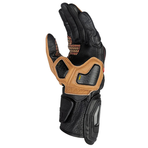 Gants de moto antidérapants pour hommes, nouveaux, personnalisés, légers, en cuir PU, imperméables, respirants, à doigts entiers - Product Image 6