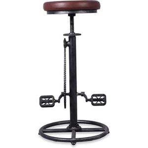 Modern Industrial Slip covered Traditional Modern Iron Metal High-legged Bar <b>Stool</b> for Home Bar Hotel <b>Outdoor</b> Restaurants - Product Image 1