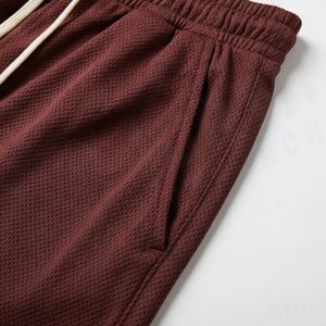 Compre Pantalones Cortos Deportivos Casuales de Verano para Hombre, de Alta Calidad, Holgados, Transpirables, para Playa y Fitness, Modelo 2025 - Product Image 5