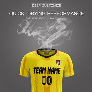 Equipación Profesional de Fútbol para Competiciones de Liga, Logotipo, Nombre, Número, Uniforme, Proveedor de Ropa Deportiva Resistente - Product Image 2