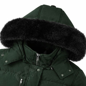 Veste matelassée pour homme en matériau durable avec des couches chaudes offrant un ajustement confortable, idéale pour l'hiver - Product Image 6