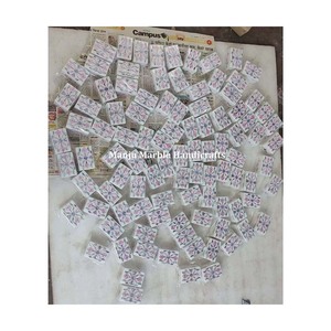 สินค้าทำด้วยมือการออกแบบทั้งหมดกล่องฝังหินอ่อนพร้อมแม่ของดอกไม้มุกลายดอกไม้ศิลปะลายดอกไม้เปลือกหอยออกแบบสำหรับเก็บเครื่องประดับ - Product Image 5