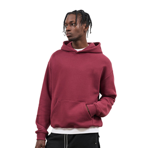 Sweat-shirts et sweats à capuche pour hommes 100% coton French Terry 250-300 GSM, coupe oversize à épaules tombantes - Product Image 4