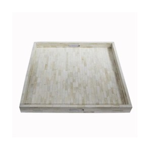 Bandejas decorativas hechas a mano con incrustaciones de hueso - Product Image 2