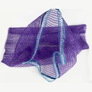 Sac de bruissement Raschel orange 50*80cm fibres synthétiques recyclables PE/HDPE/PLASTIQUE/PP matériel pour l'emballage de fruits légumes - Product Image 2