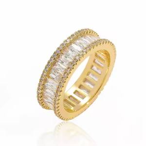 Export QualityBeautiful Moissanite <b>Diamond</b> <b>Ring</b> For Wedding Party And Anniversary Gift Collection Available At Best Market Price - Product Image 3