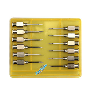 Seringues et aiguilles vétérinaires en acier inoxydable de haute qualité pour la volaille et le bétail, pour le diagnostic et l'injection - Product Image 1