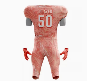 Maillot de football américain personnalisé en gros pour jeunes, ensemble uniforme de football américain unisexe - Product Image 3