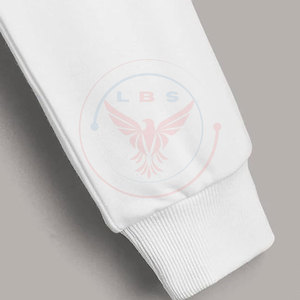 Sudadera con Capucha Corta para Mujer, Diseño Único, Invierno, Color Sólido, 100% Algodón Felpa, Cómoda, con Logotipo Frontal - Product Image 6